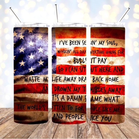 Other - Rich man north of Richmond Oliver Anthony Tumbler